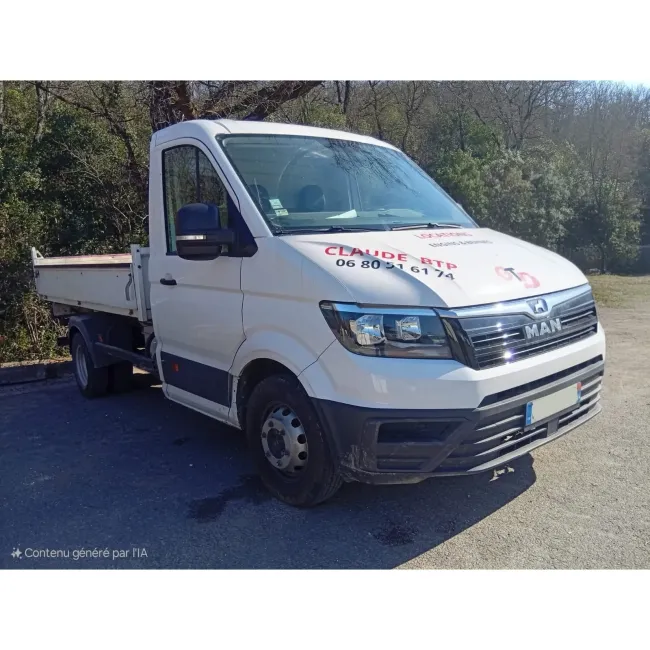 Camion benne Man TGE 5850